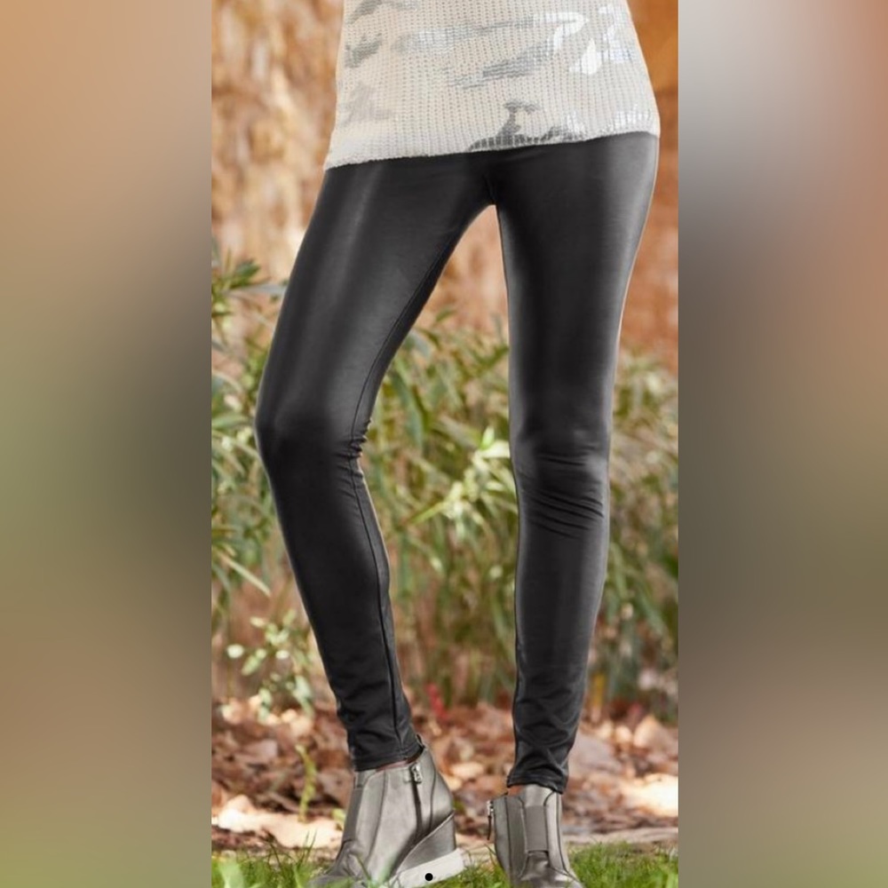 Boston Proper Faux Leather Pants